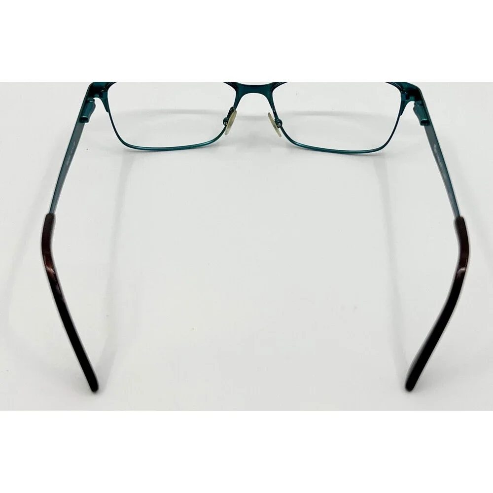 Camelot Lady Eyeglass Frames Women Brown Teal Arielle 52-14-135